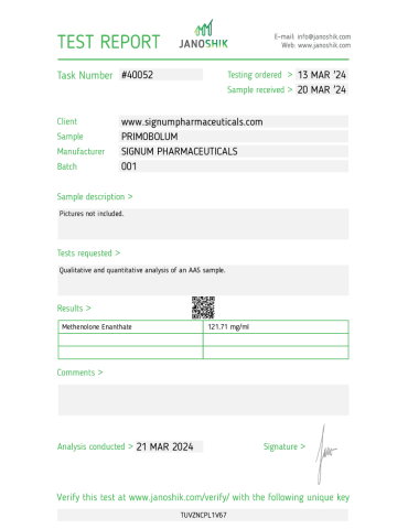 SIGNUM - PRIMOBOLUM 100 2