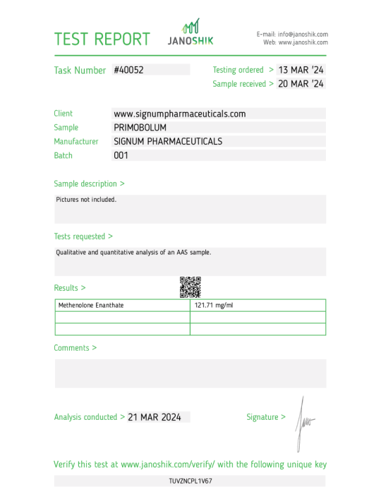 SIGNUM - PRIMOBOLUM 100