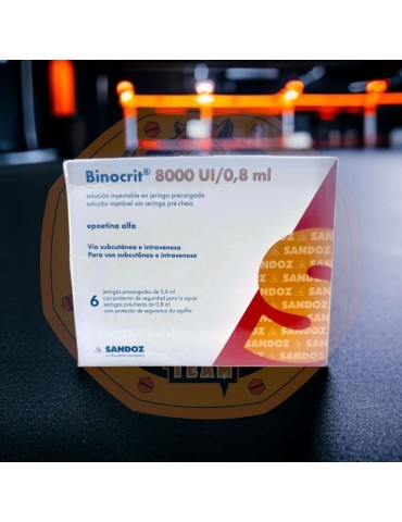 PHARMACY - EPO SANDOZ 8000UIX6 48000UI