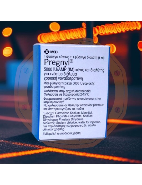 PHARMACY - HCG - PREGNYL 5000 (GRECIA) PHARMACY - HCG - PREGNYL 5000 (GRECIA)